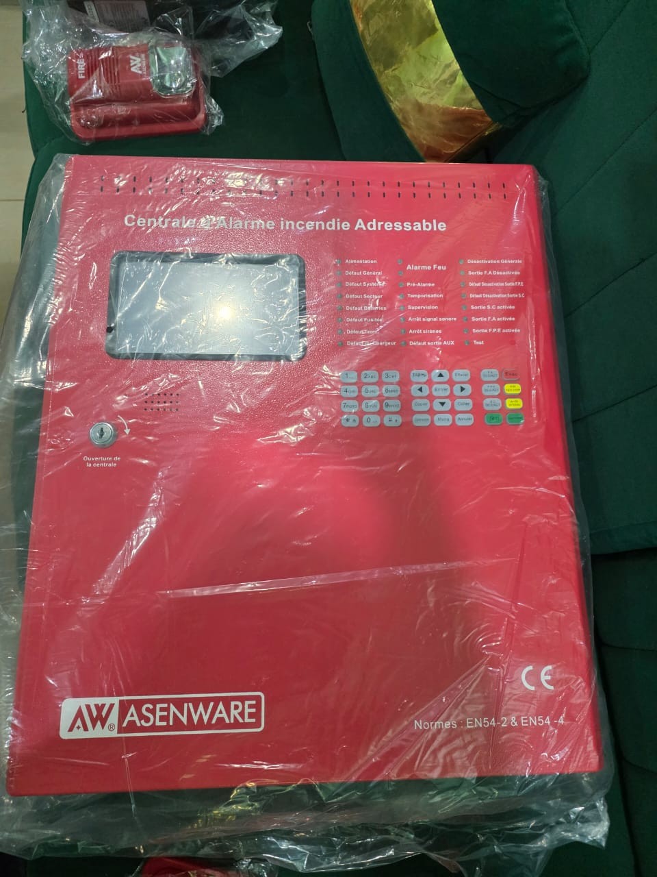Centrale incendie adressable